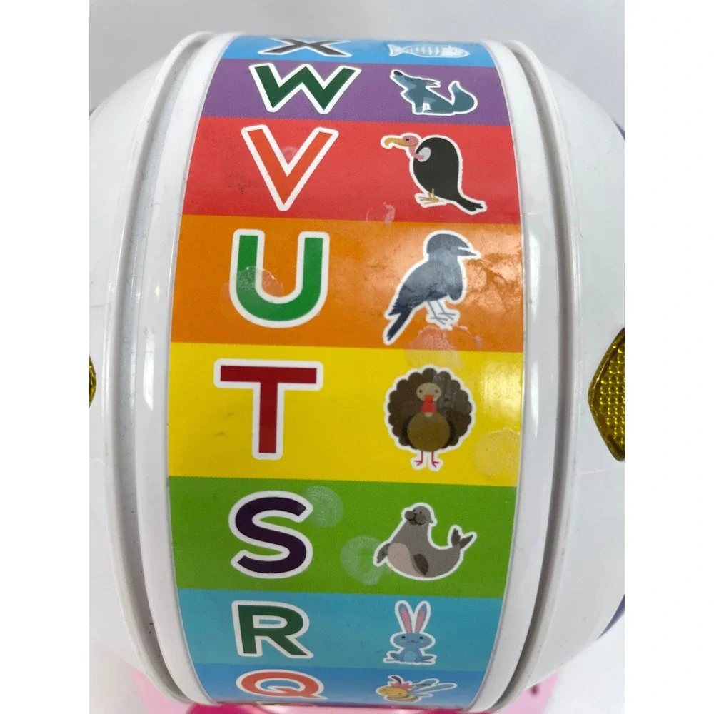 LeapFrog Spin & Sing Alphabet Zoo ABC Spinning Wheel Educational‎ Toy Works